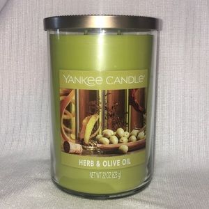 Yankee Candle 22 Oz. Herb & Olive scent